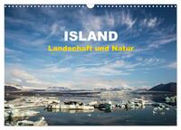 Island - Landschaft und Natur (Wandkalender 2025 DIN A3 quer), CALVENDO Monatskalender