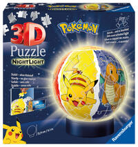 3D Puzzle Nachtlicht Pokémon