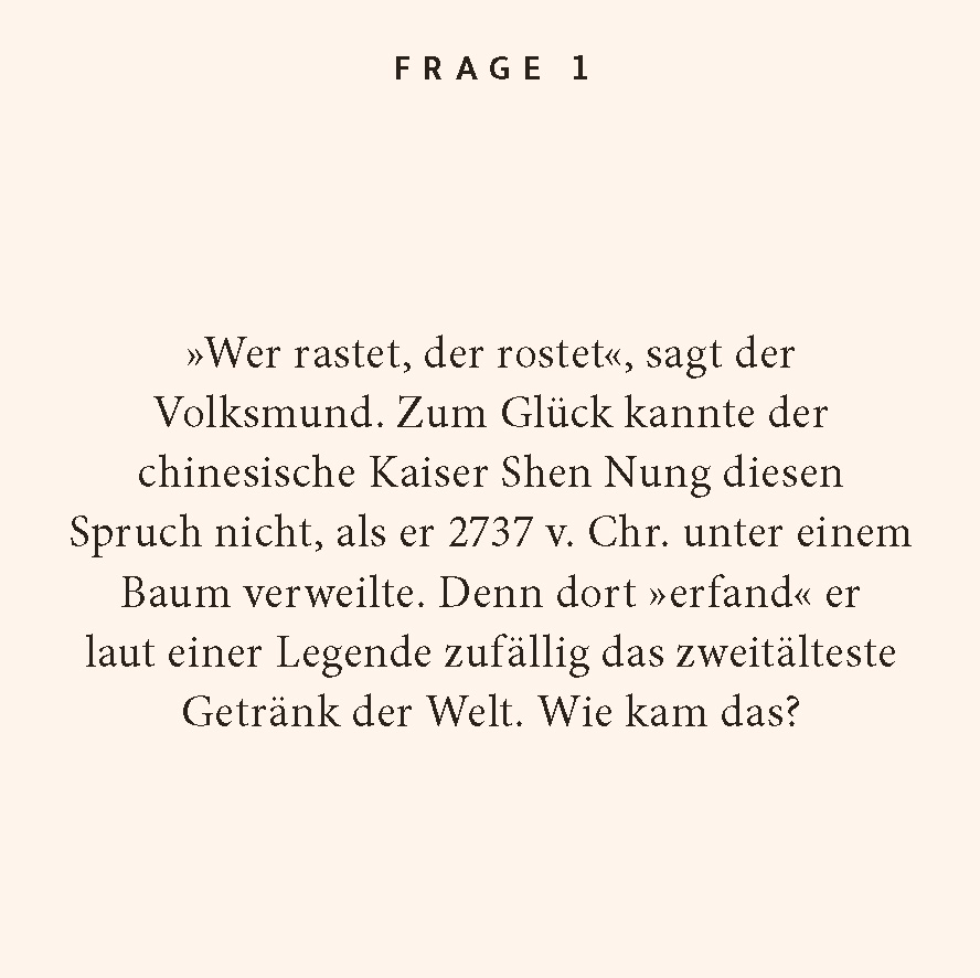 Beispielinhalt (Bild) Tee-Quiz