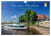 Vier- und Marschlande Hamburgs grüner Südosten (Wandkalender 2026 DIN A4 quer), CALVENDO Monatskalender