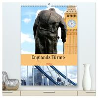 Vorderes Coverbild Englands Türme (hochwertiger Premium Wandkalender 2026 DIN A2 hoch), Kunstdruck in Hochglanz