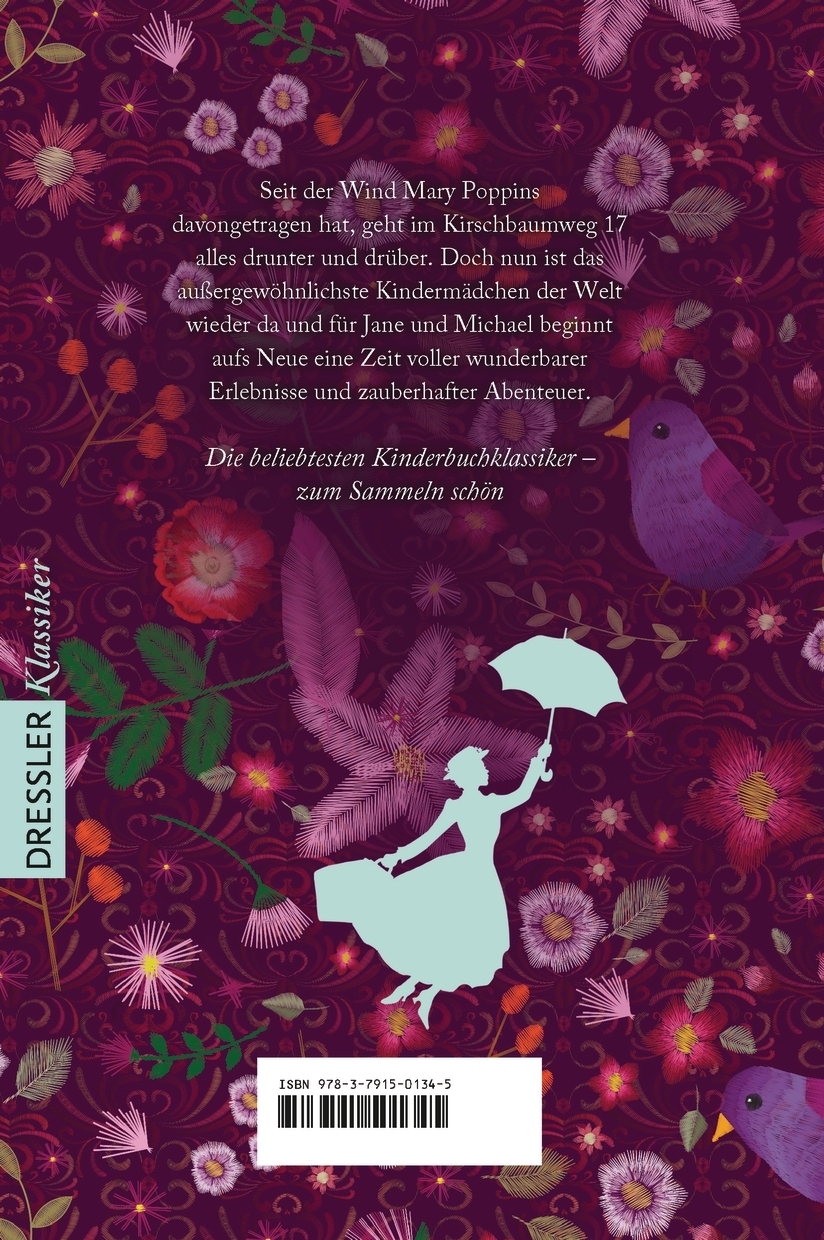Rückseitencover Mary Poppins 2. Mary Poppins kommt wieder