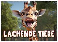 Lachende Tiere (Wandkalender 2026 DIN A3 quer), CALVENDO Monatskalender