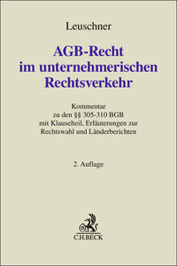 AGB-Recht im unternehmerischen Rechtsverkehr