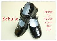 Schuhe - Schritt für Schritt durch das Jahr (Wandkalender 2026 DIN A2 quer), CALVENDO Monatskalender