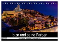 Ibiza und seine Farben (Tischkalender 2025 DIN A5 quer), CALVENDO Monatskalender