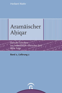 Jüdische Schriften aus hellenistisch-römischer Zeit - Neue Folge... / Aramäischer Ahiqar