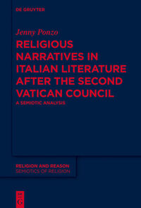 Vorderes Coverbild Religious Narratives in Italian Literature after the Second Vatican Council