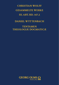 Vorderes Coverbild Daniel Wyttenbach: Tentamen Theologiæ Dogmaticæ