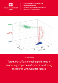 Target classification using polarimetric scattering properties of volume scattering measured with weather radars