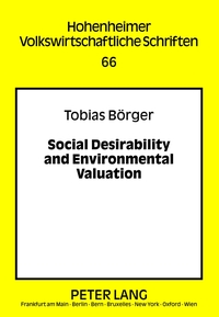 Social Desirability and Environmental Valuation