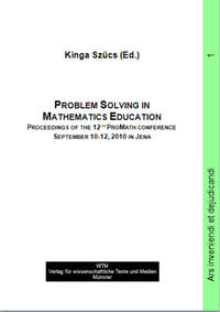 Problem Solving in Mathematics Education - “Problem solving learning – possibilities to measure the problem solving performance”
