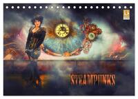 Steampunks (Tischkalender 2025 DIN A5 quer), CALVENDO Monatskalender