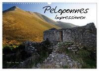 Peloponnes Impressionen / 2025 (Wandkalender 2025 DIN A3 quer), CALVENDO Monatskalender