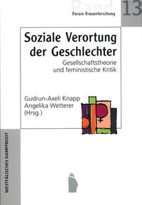 Soziale Verortung der Geschlechter