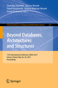 Beyond Databases, Architectures and Structures