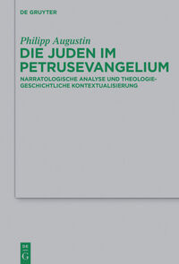 Vorderes Coverbild Die Juden im Petrusevangelium