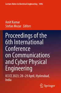 Proceedings of the 6th International Conference on Communications and Cyber Physical Engineering