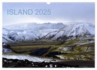 Island 2025 (Wandkalender 2025 DIN A3 quer), CALVENDO Monatskalender
