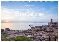 Momente einer Reise - Bretagne (Wandkalender 2026 DIN A2 quer), CALVENDO Monatskalender