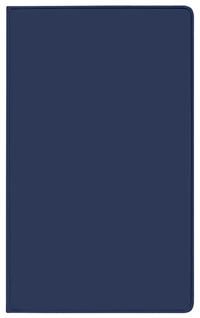 Taschenkalender Saturn Leporello PVC blau 2025