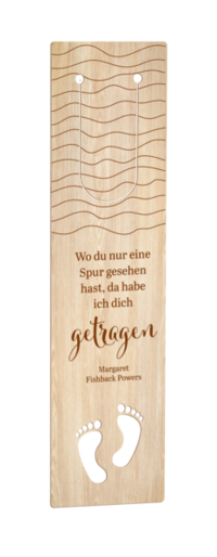 Wo du nur eine Spur gesehen hast