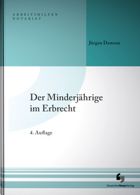 Vorderes Coverbild Der Minderjährige im Erbrecht