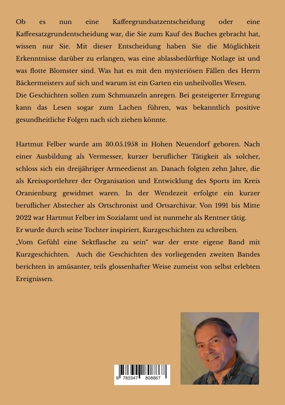 Rückseitencover Eine Kaffeegrundsatzentscheidung