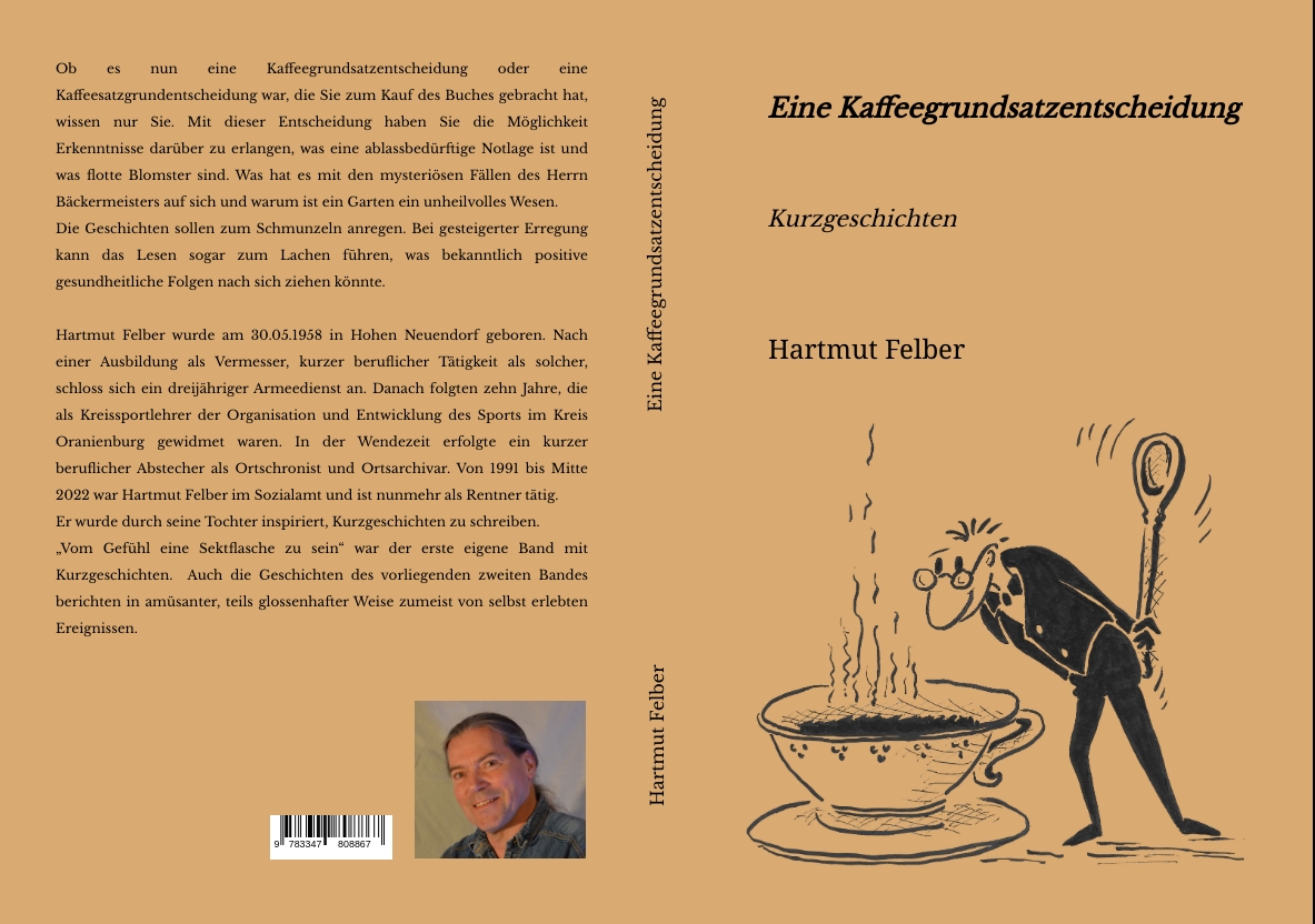 Gesamtes Coverbild Eine Kaffeegrundsatzentscheidung