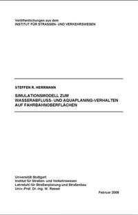 Simulationsmodell zum Wasserabfluss- und Aquaplaningverhalten auf Fahrbahnoberflächen