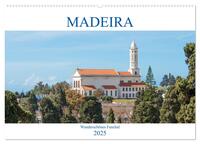 Madeira - Wunderschönes Funchal (Wandkalender 2025 DIN A2 quer), CALVENDO Monatskalender