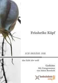 Ich erzähl dir das Licht der Welt. Gedichte.