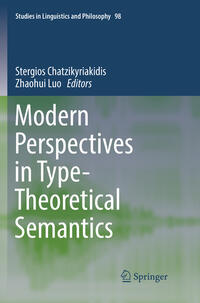 Modern Perspectives in Type-Theoretical Semantics