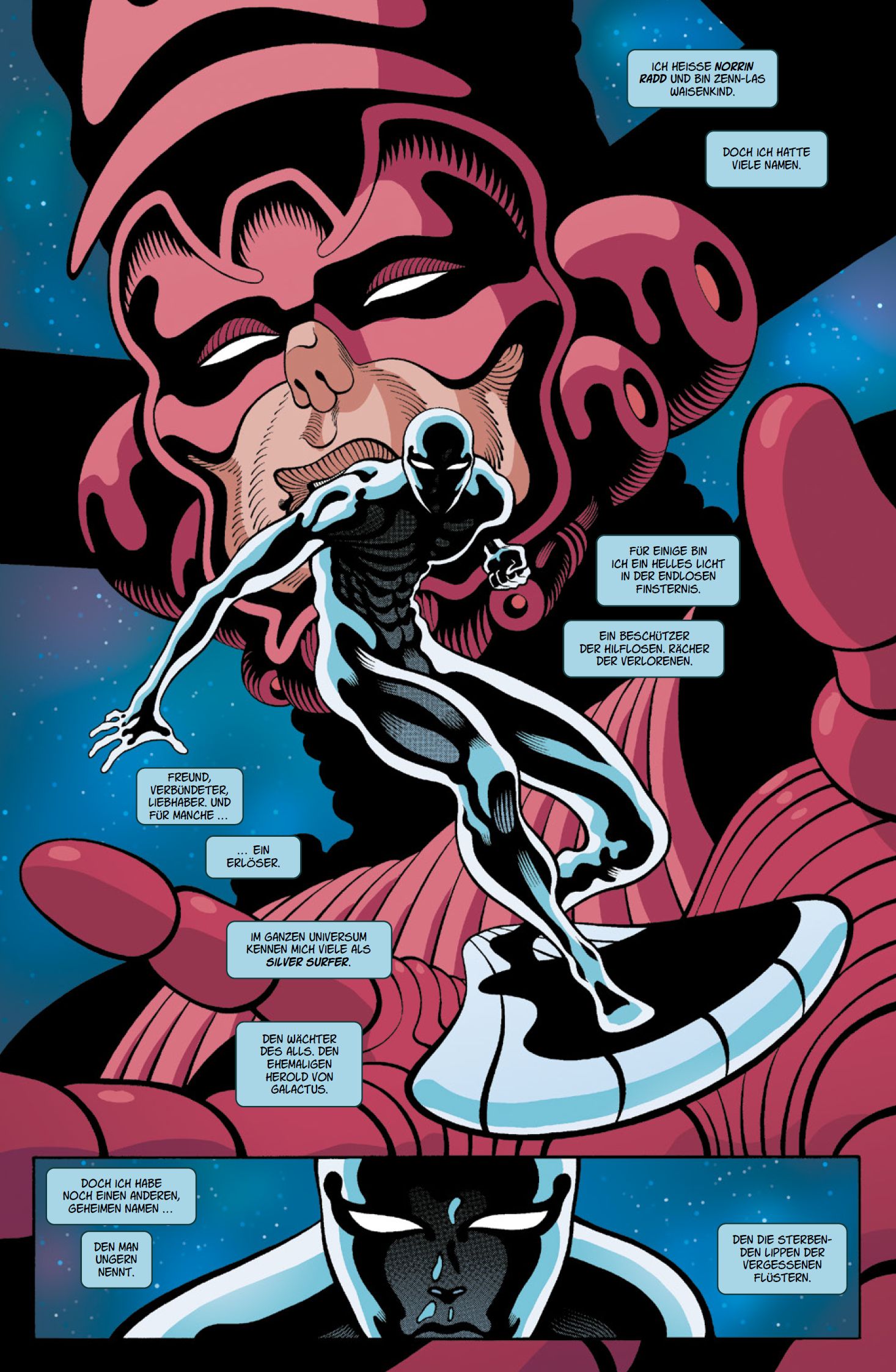 Beispielinhalt (Bild) Silver Surfer: Black