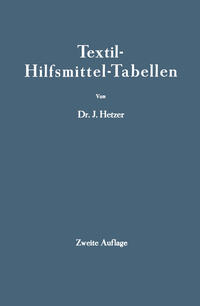 Textil-Hilfsmittel-Tabellen
