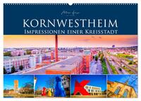 Kornwestheim - Impressionen einer Kreisstadt (Wandkalender 2025 DIN A2 quer), CALVENDO Monatskalender