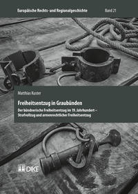 Vorderes Coverbild Freiheitsentzug in Graubünden