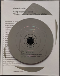 Gimpelschneise in die Winterreisetexte von Wilhelm Müller