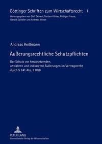 Äußerungsrechtliche Schutzpflichten