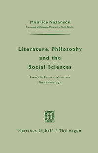 Vorderes Coverbild Literature, Philosophy, and the Social Sciences