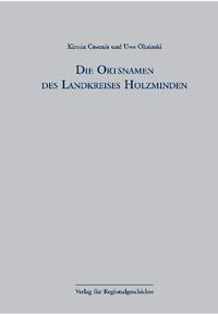 Vorderes Coverbild Niedersächsisches Ortsnamenbuch / Die Ortsnamen des Landkreises Holzminden