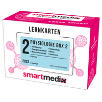 SmartMedix Lernkarten Physiologie Box 2: Verdauung, Energie-, Wärme-, Wasser- und Elektrolythaushalt, Niere und Hormone