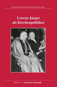 Vorderes Coverbild Lorenz Jaeger als Kirchenpolitiker