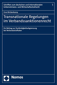 Transnationale Regelungen im Verbandssanktionenrecht