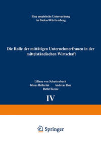 Die Rolle der mittätigen Unternehmerfrauen in der mittelständischen Wirtschaft