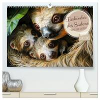 Tierkinder des Südens (hochwertiger Premium Wandkalender 2026 DIN A2 quer), Kunstdruck in Hochglanz