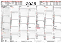 Tafelkalender A3 "Stabil" 2025