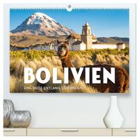 Bolivien - Eine Reise entlang der Anden. (hochwertiger Premium Wandkalender 2026 DIN A2 quer), Kunstdruck in Hochglanz