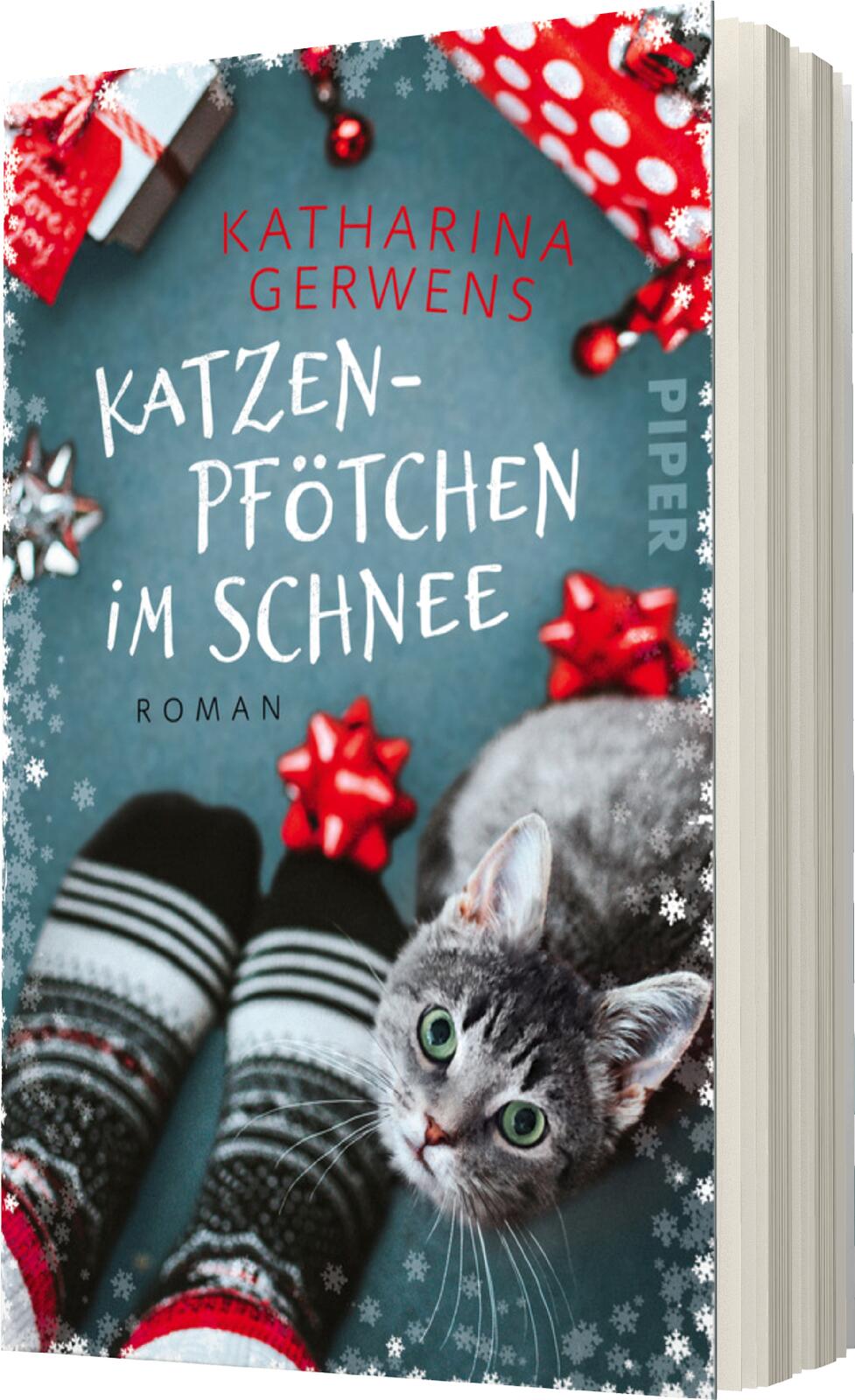 Katzenpfötchen im Schnee