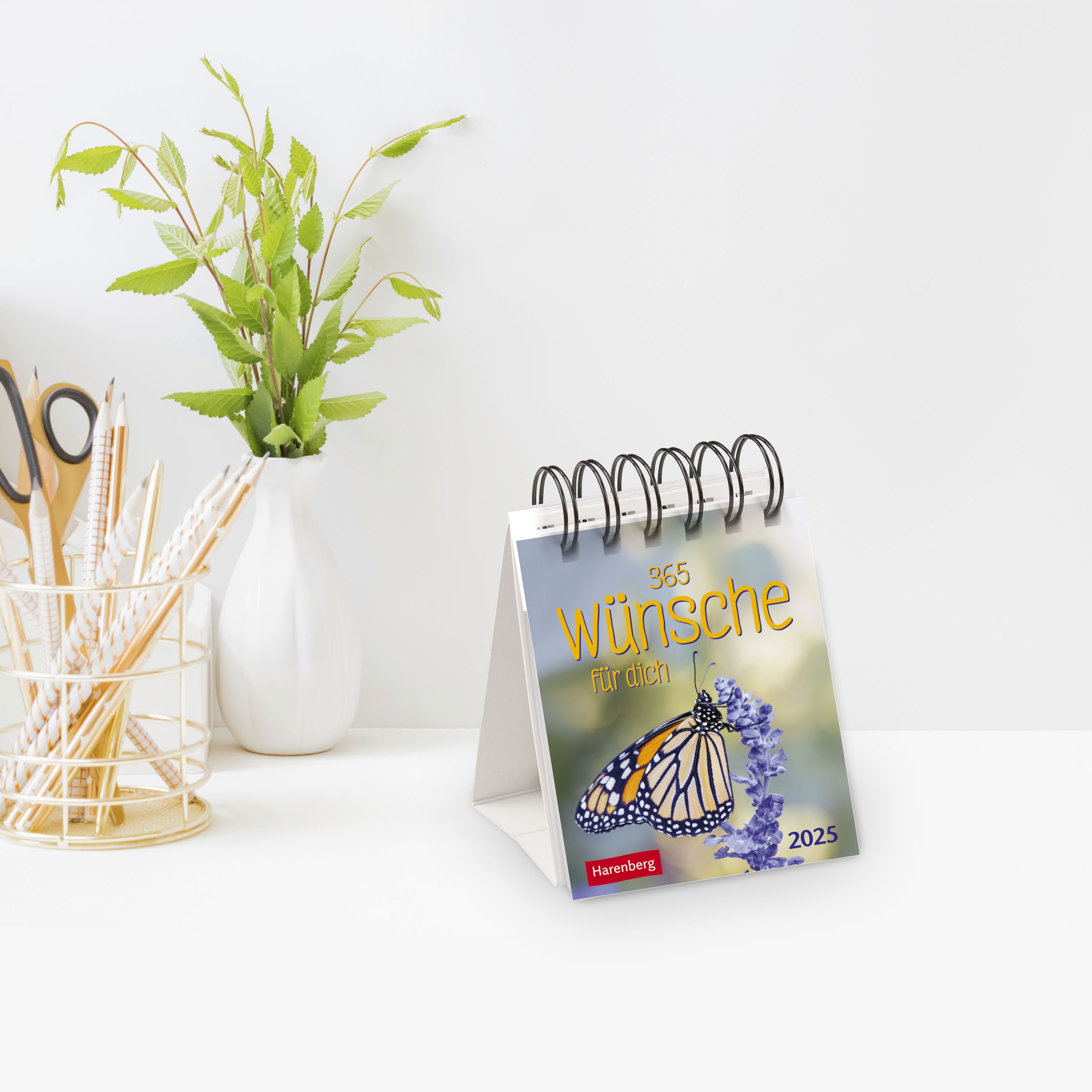 365 Wünsche für dich Mini-Geschenkkalender 2025